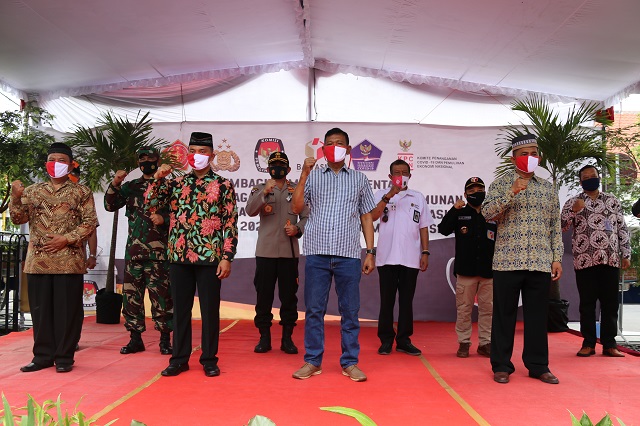 Yogyakarta Gencarkan Kampanye Pemakaian Masker